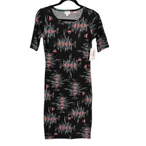 Lularoe Julia Fitted Dress - Size XS